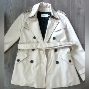 NWOT Coach Trench Coat in size large!